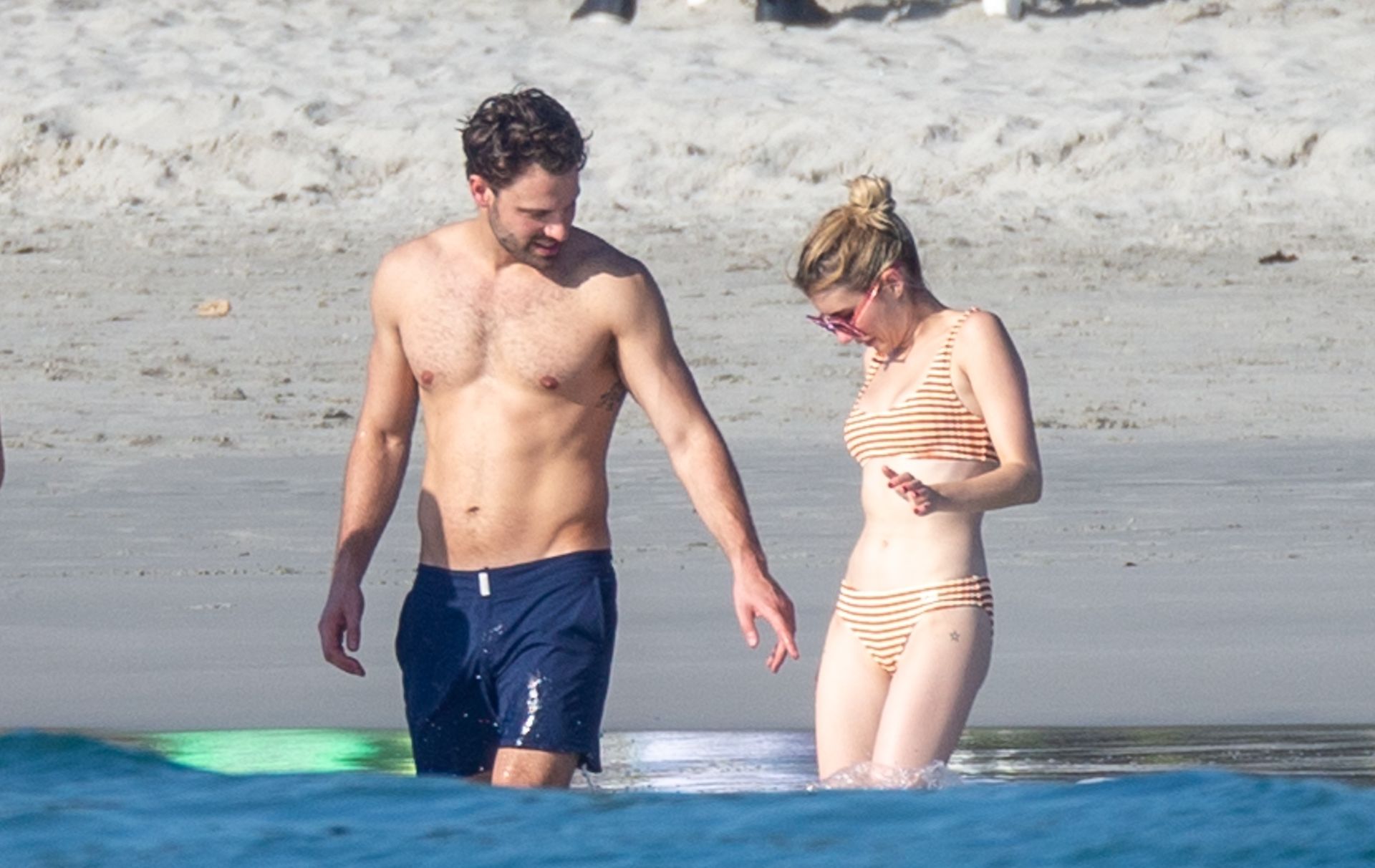 Friendly Exes? Emma Roberts and Chord Overstreet Enjoy the Sunshine in Mexico (34 Photos)