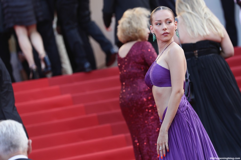 Ester Exposito Takes the Red Carpet at the 74th Cannes Film Festival (14 Photos)