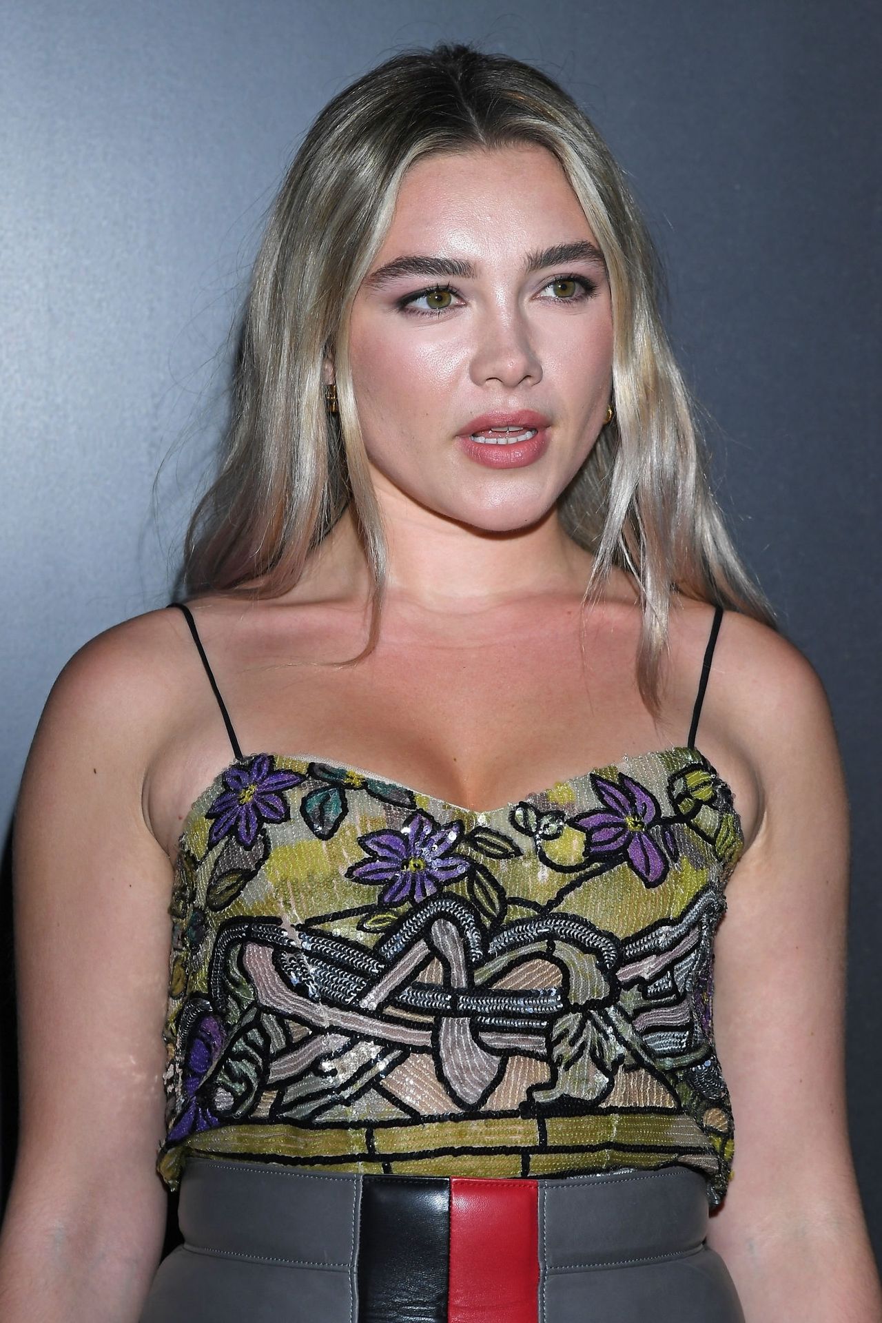 Florence Pugh Shows Her Cleavage  Panties at the Louis Vuitton Fashion Show (56 Photos)