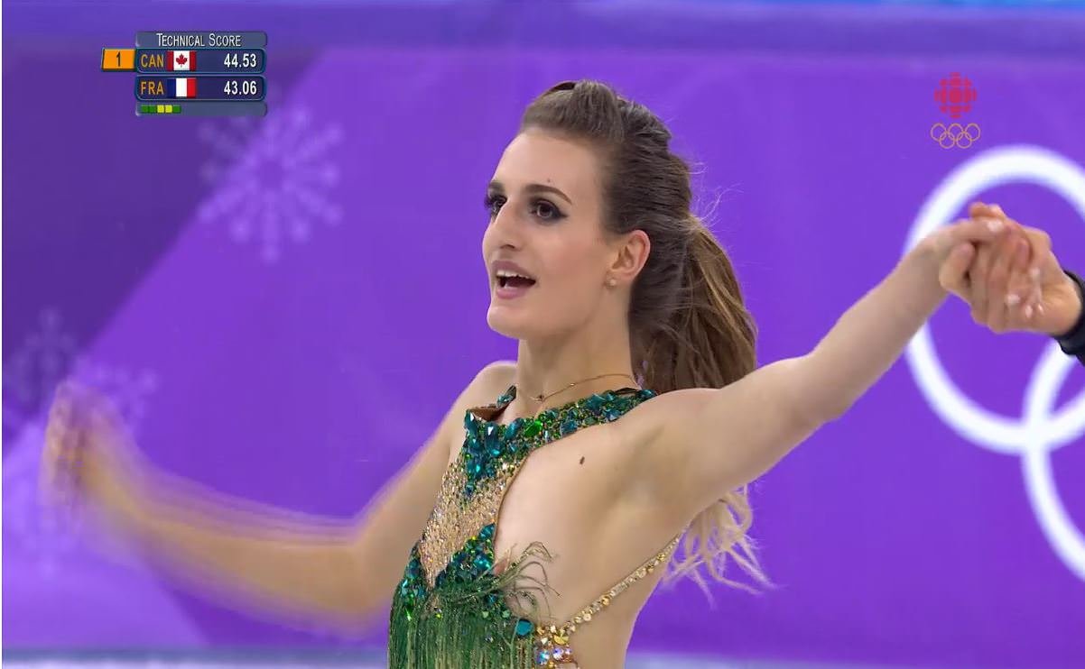 Gabriella Papadakis Olympic Nip Slip (42 Pics + Video)