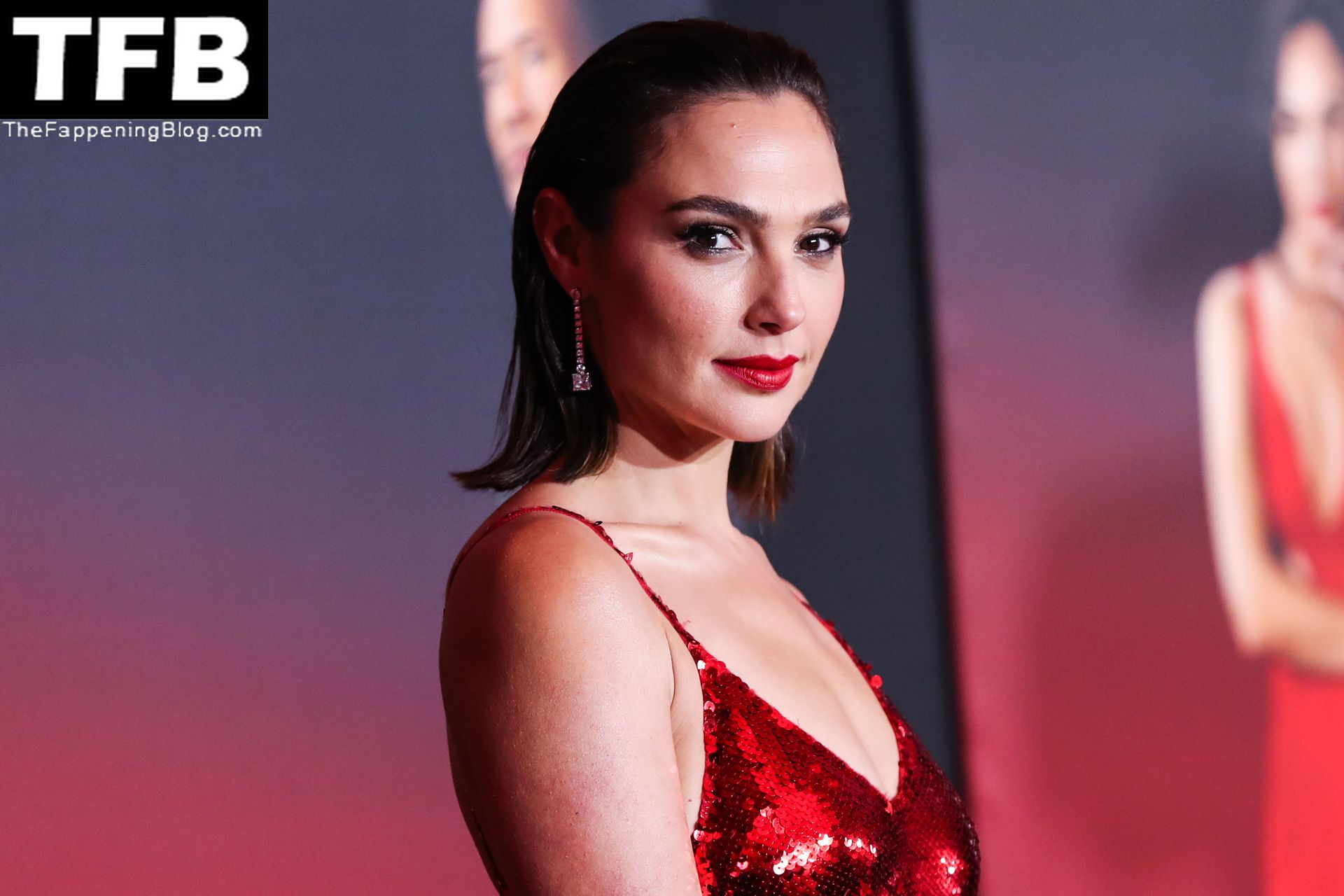 Gal Gadot Oozes Glamour in a Red Sequin Gown at the Red Notice Premiere in LA (168 Photos)