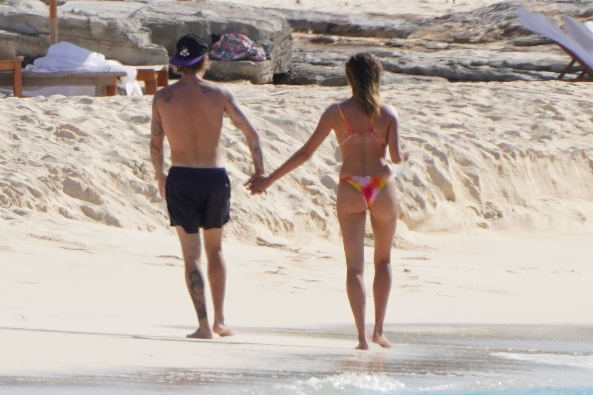 Hailey Bieber and Her Husband Enjoy Their Vacation in Turks and Caicos (68 Photos)
