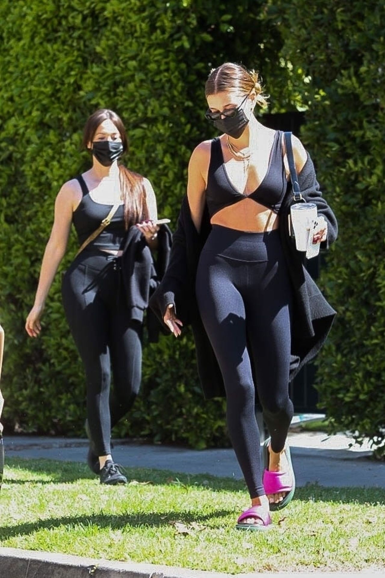 Hailey Bieber is Seen Leaving Pilates After a Workout in LA (68 Photos)