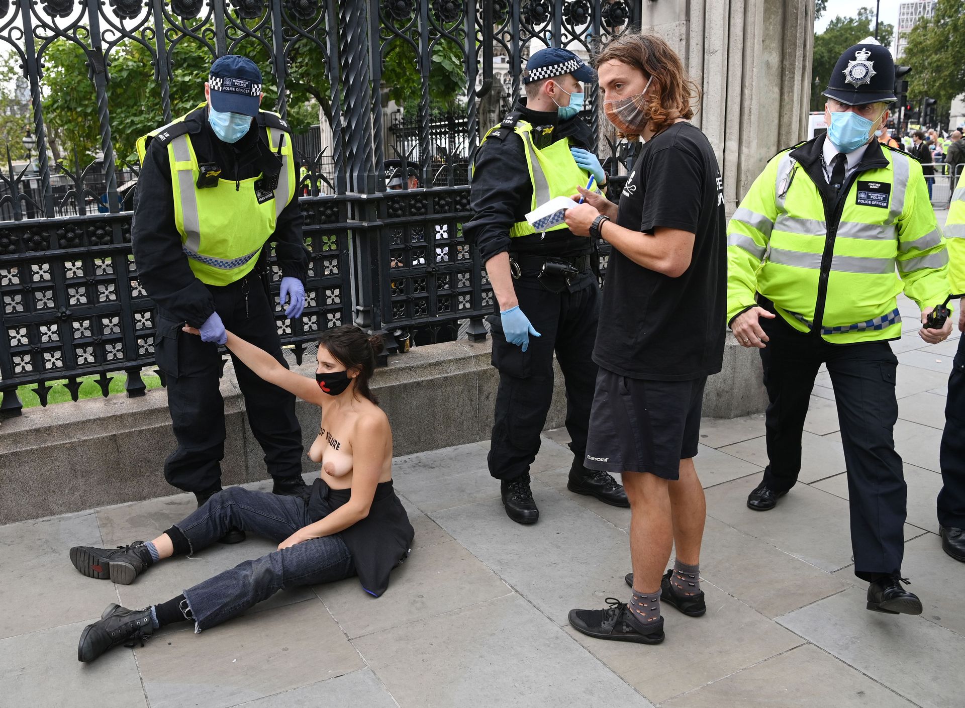протест голых женщинах фото 112