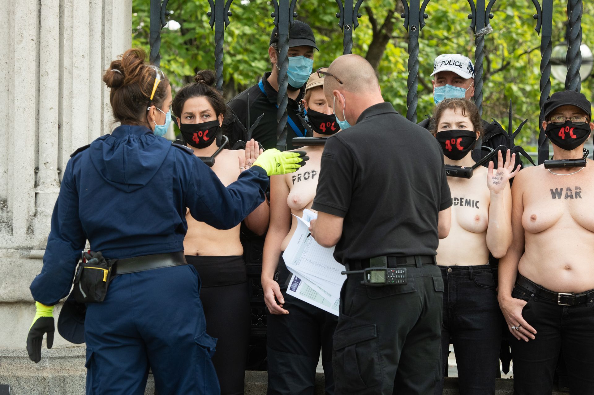 Extinction Rebellion Parliament Protest (30 Nude Photos)