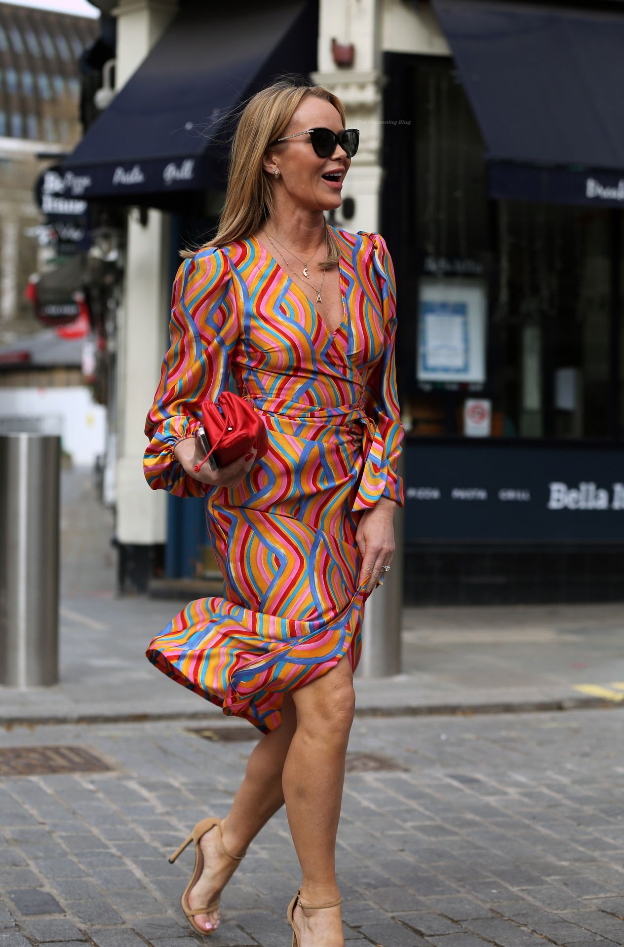 Leggy Amanda Holden is Spotted at Global Studios (66 Photos)