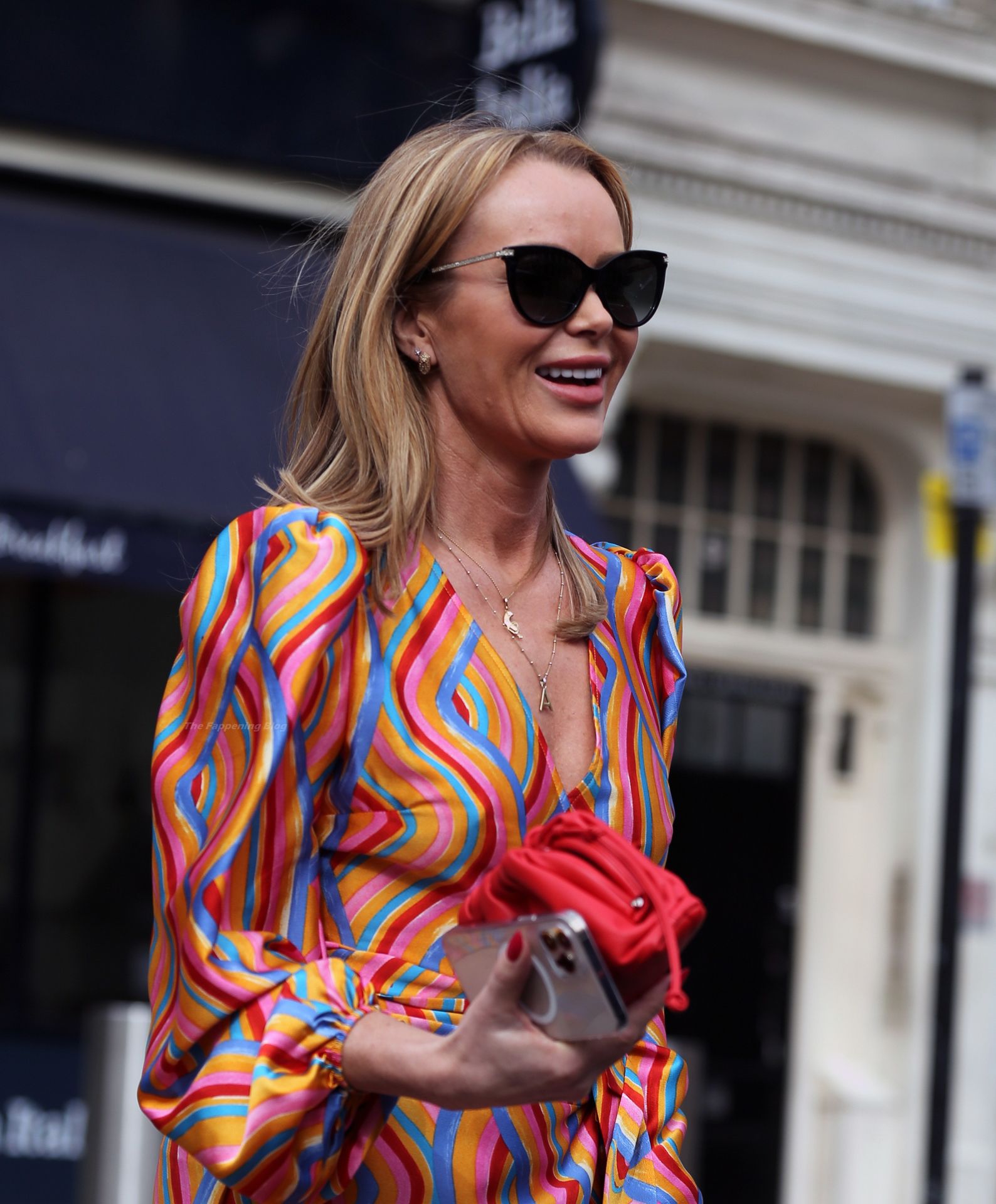 Leggy Amanda Holden is Spotted at Global Studios (66 Photos)