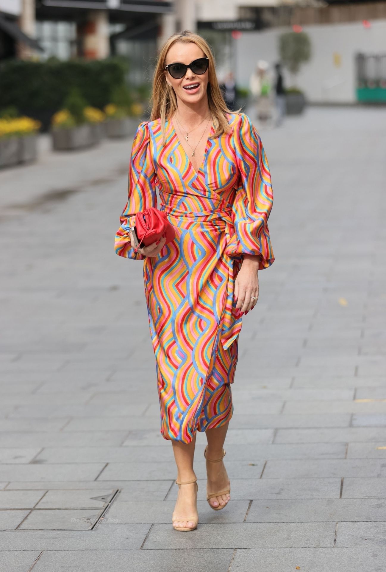 Leggy Amanda Holden is Spotted at Global Studios (66 Photos)