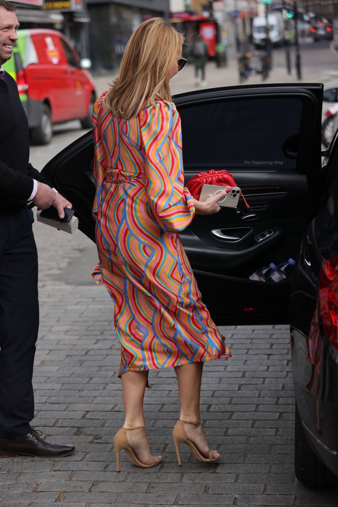 Leggy Amanda Holden is Spotted at Global Studios (66 Photos)