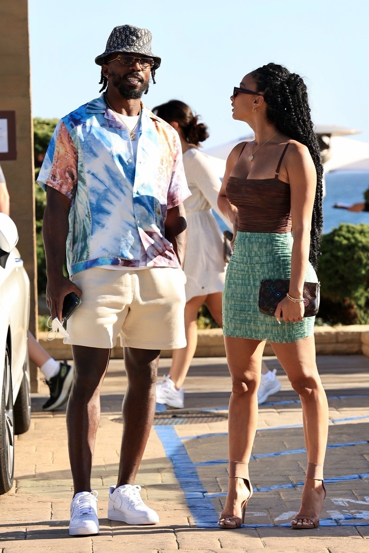 Leggy Draya Michelle & Tyrod Taylor are Spotted in Malibu (17 Photos)