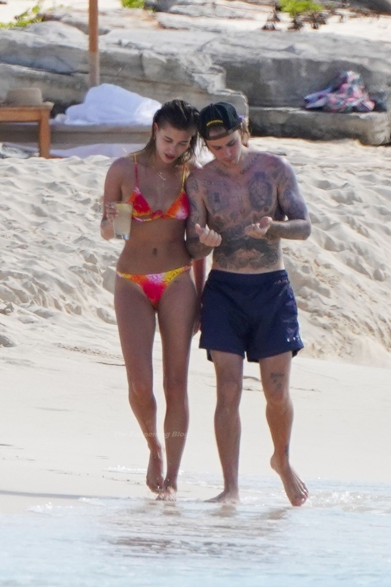 Justin Bieber & Hailey Bieber Enjoy a Romantic Getaway in Turks and Caicos (35 Photos)