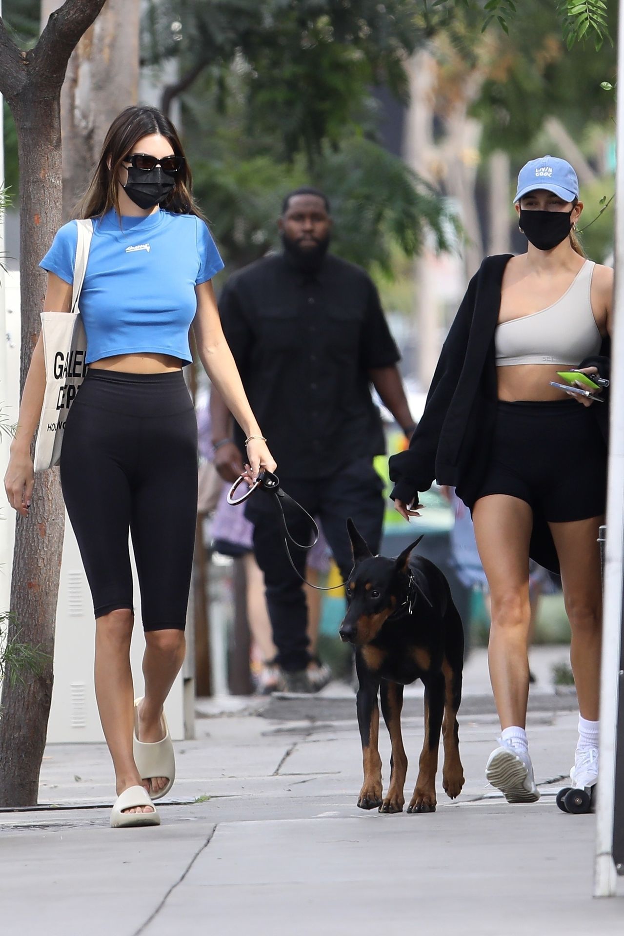 Kendall Jenner & Hailey Bieber Head to Lunch in WeHo (13 Photos)