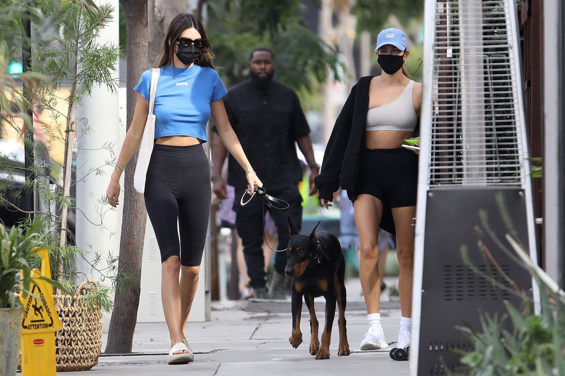 Kendall Jenner & Hailey Bieber Head to Lunch in WeHo (13 Photos)