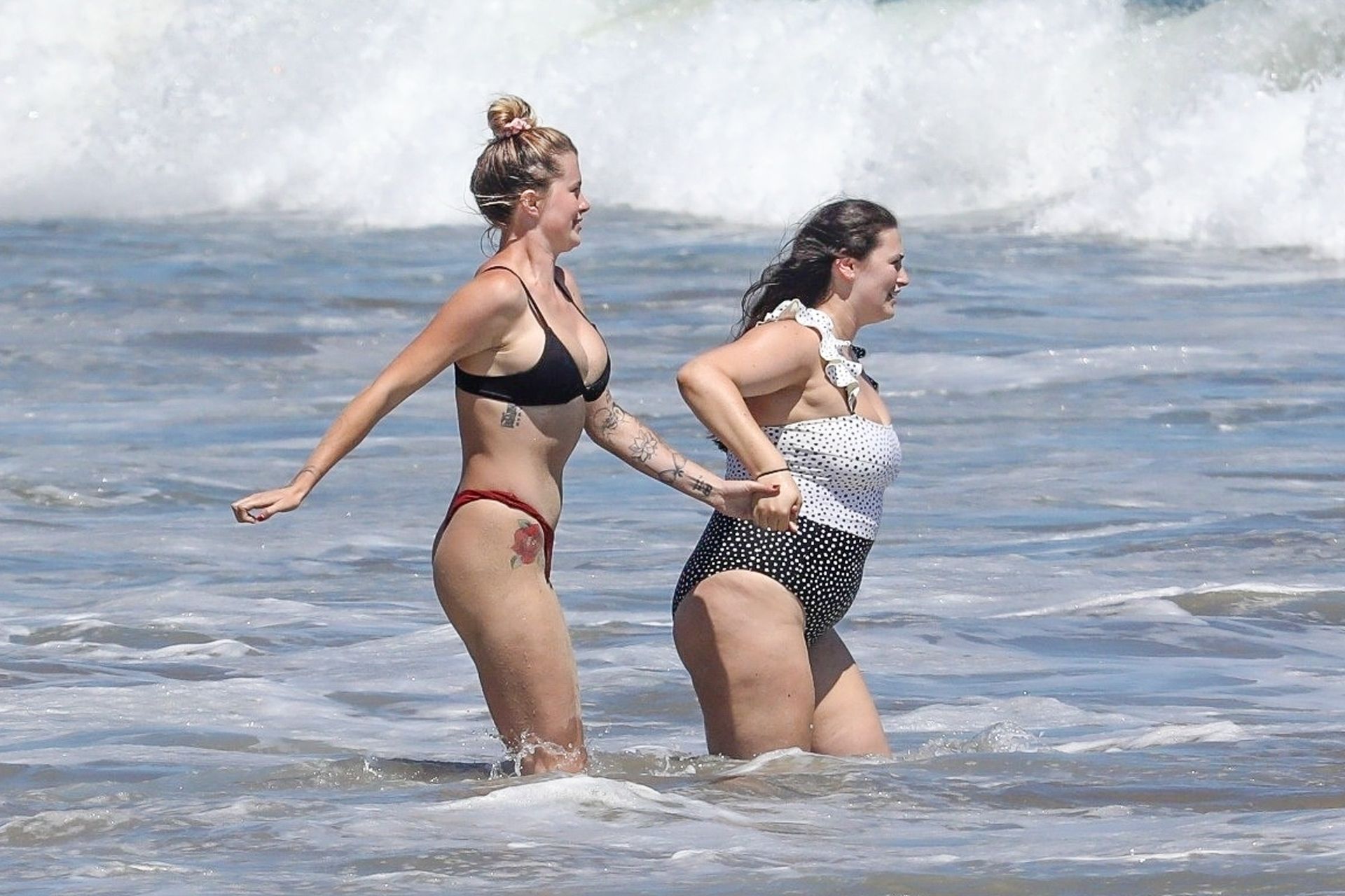 Ireland Baldwin and Friends Have a Chicken Fight in the Water (172 Photos)