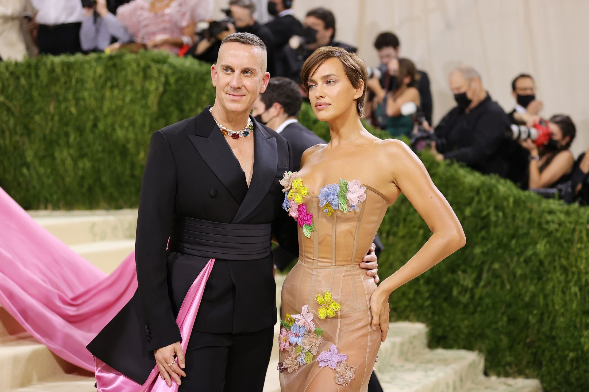 Irina Shayk Looks Hot in a See-Through Dress at the 2021 Met Gala in NYC (110 Photos) [Updated]