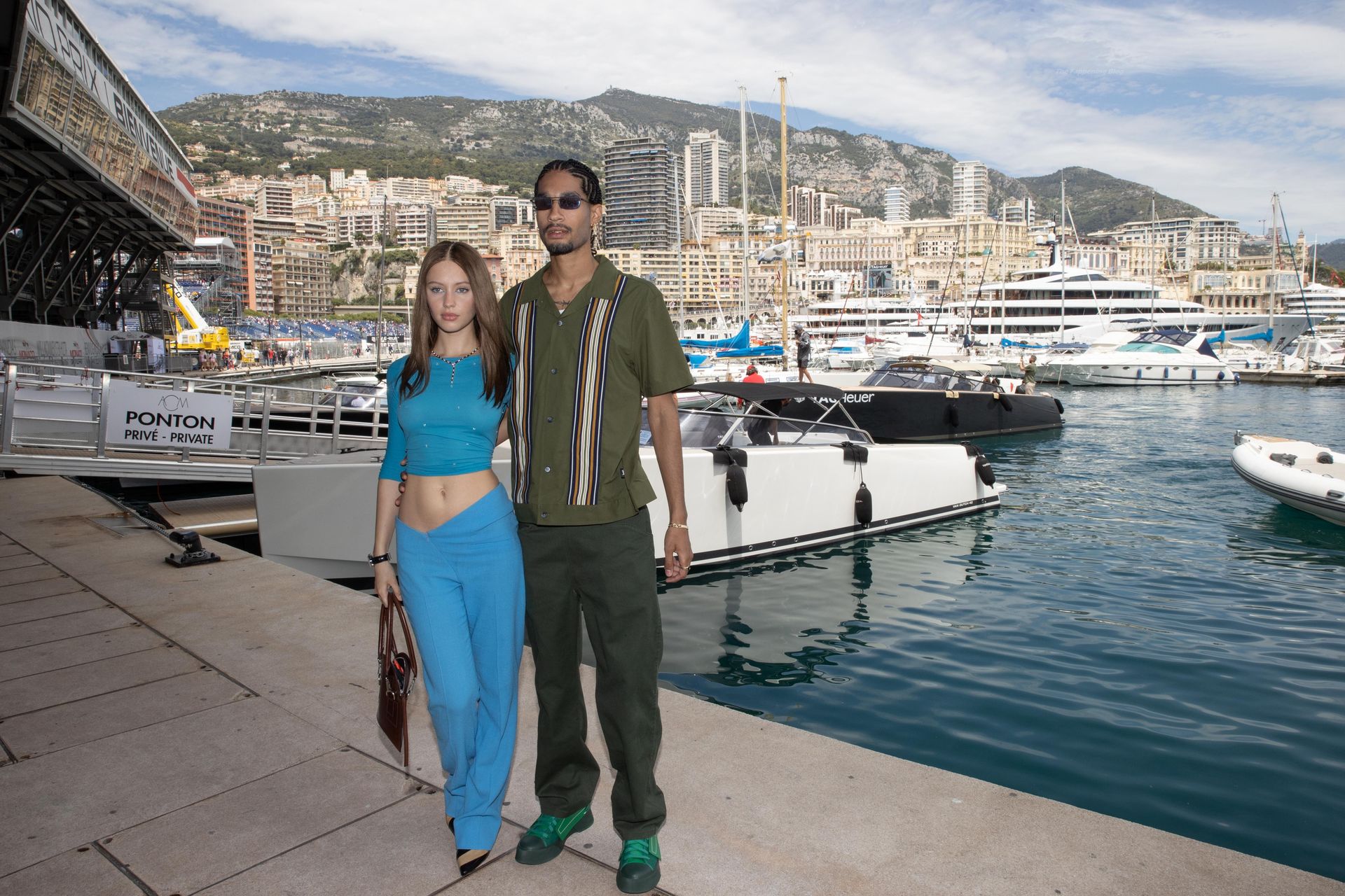 Iris Law & Jyrrel Roberts Attend The 68th Formula 1 Grand Prix of Monaco (18 Photos)