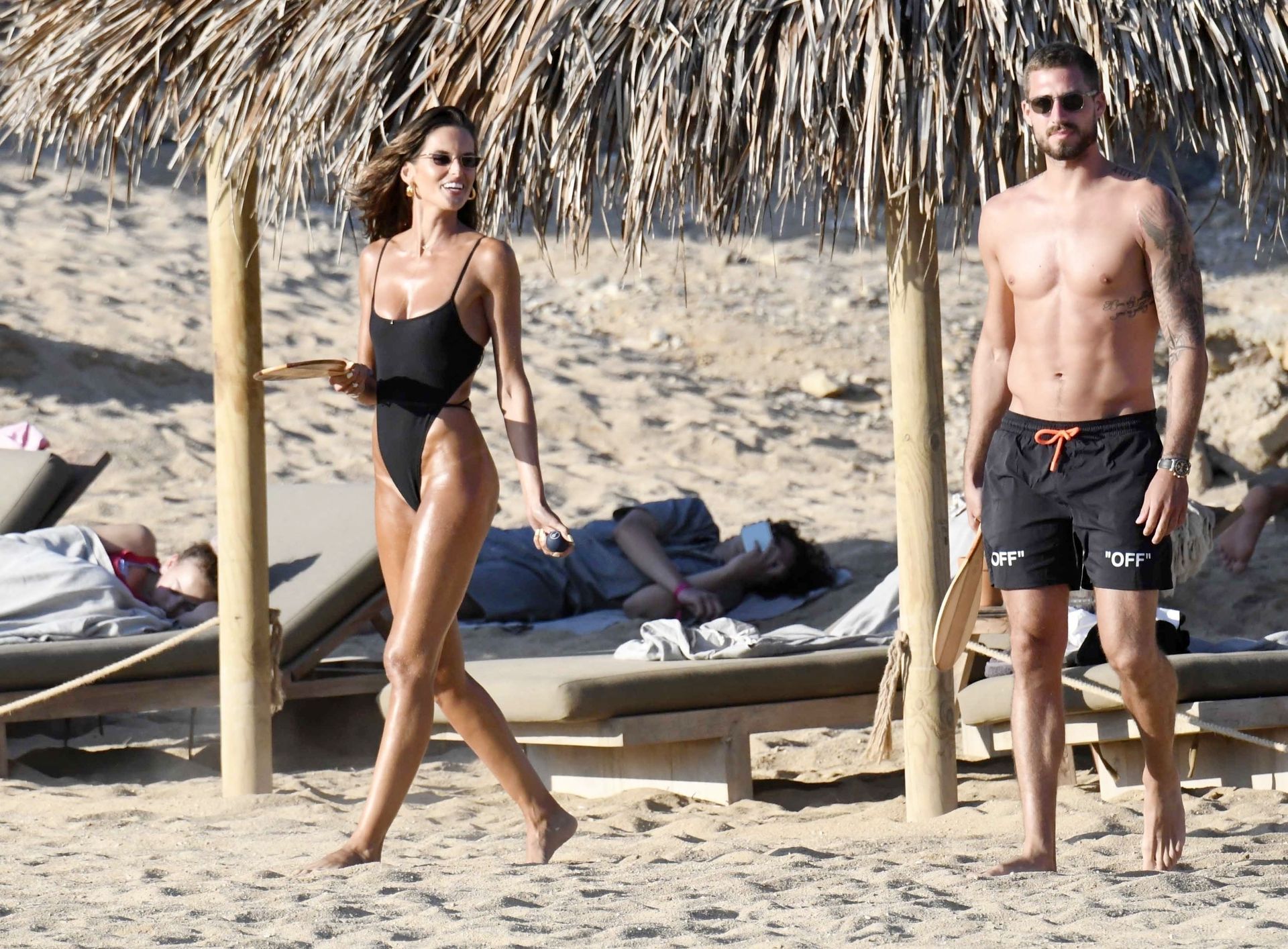 Izabel Goulart & Kevin Trapp Enjoy Their Beach Holiday in Greece (77 Photos)