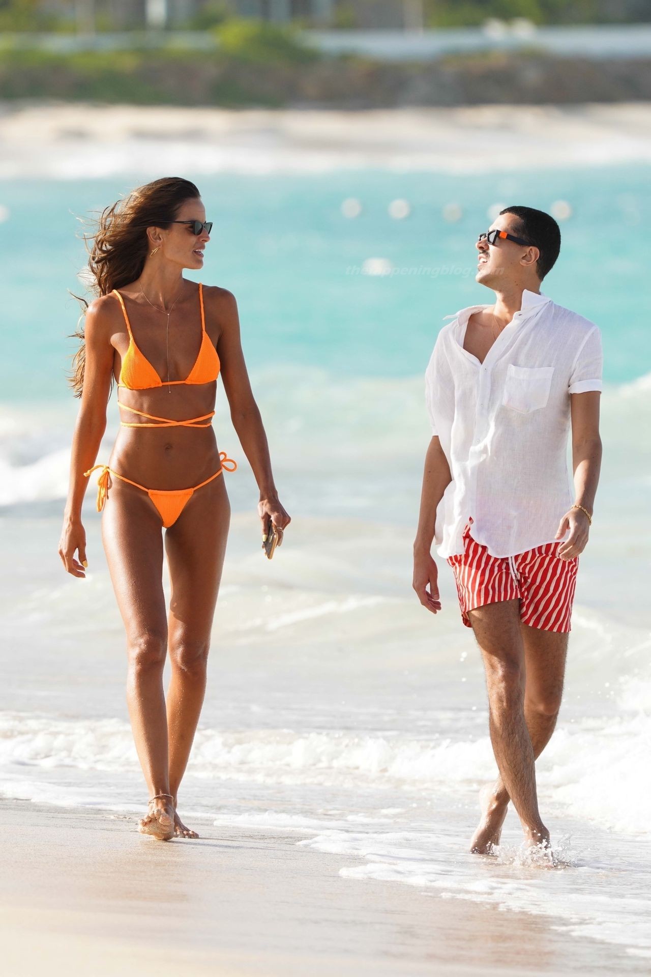 Izabel Goulart Enjoys Her Afternoon with Friends at Eden Rock Hotel in St. Barths (78 Photos)