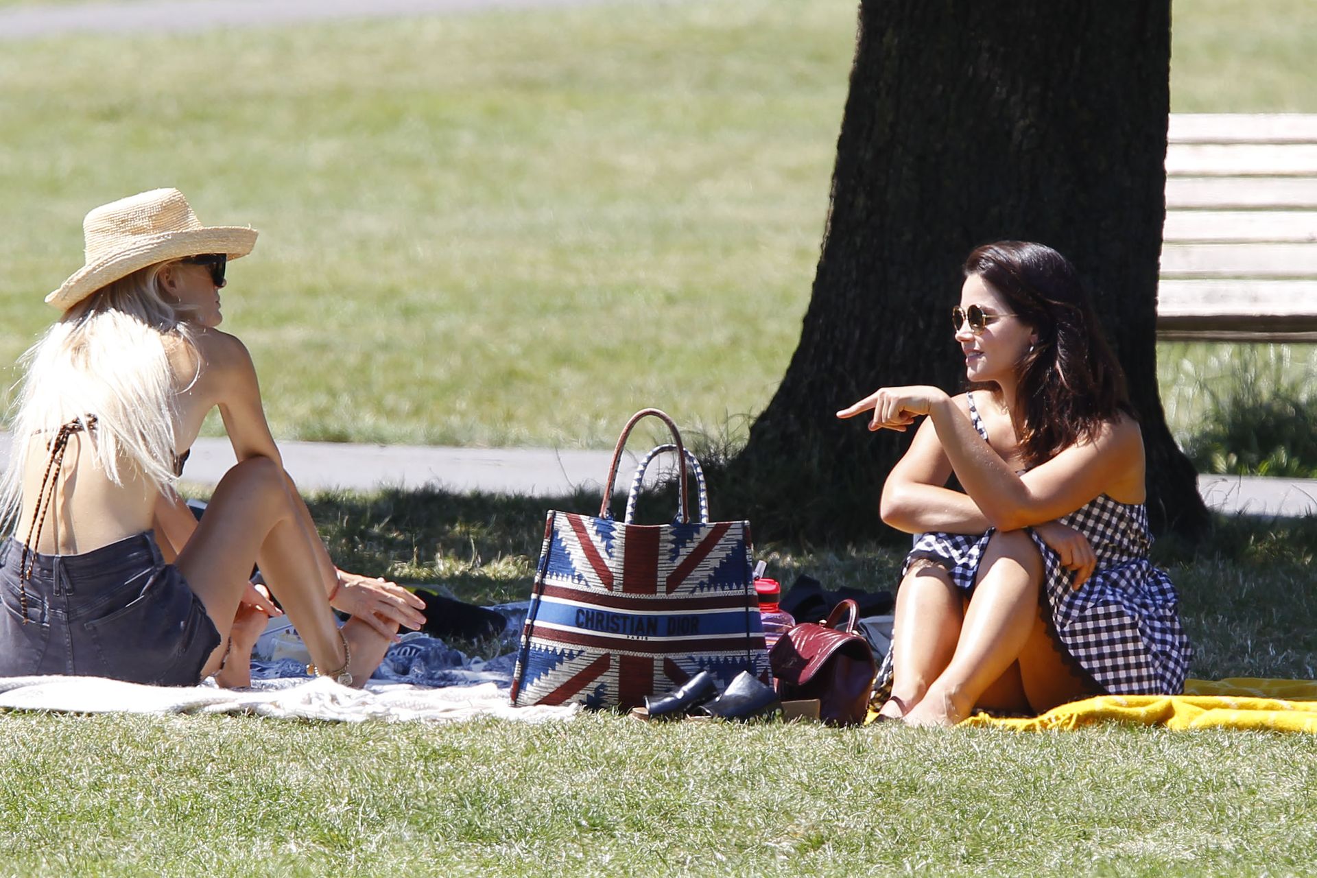 Jenna Coleman Is Spotted At a London Park With a Friend (49 Photos)