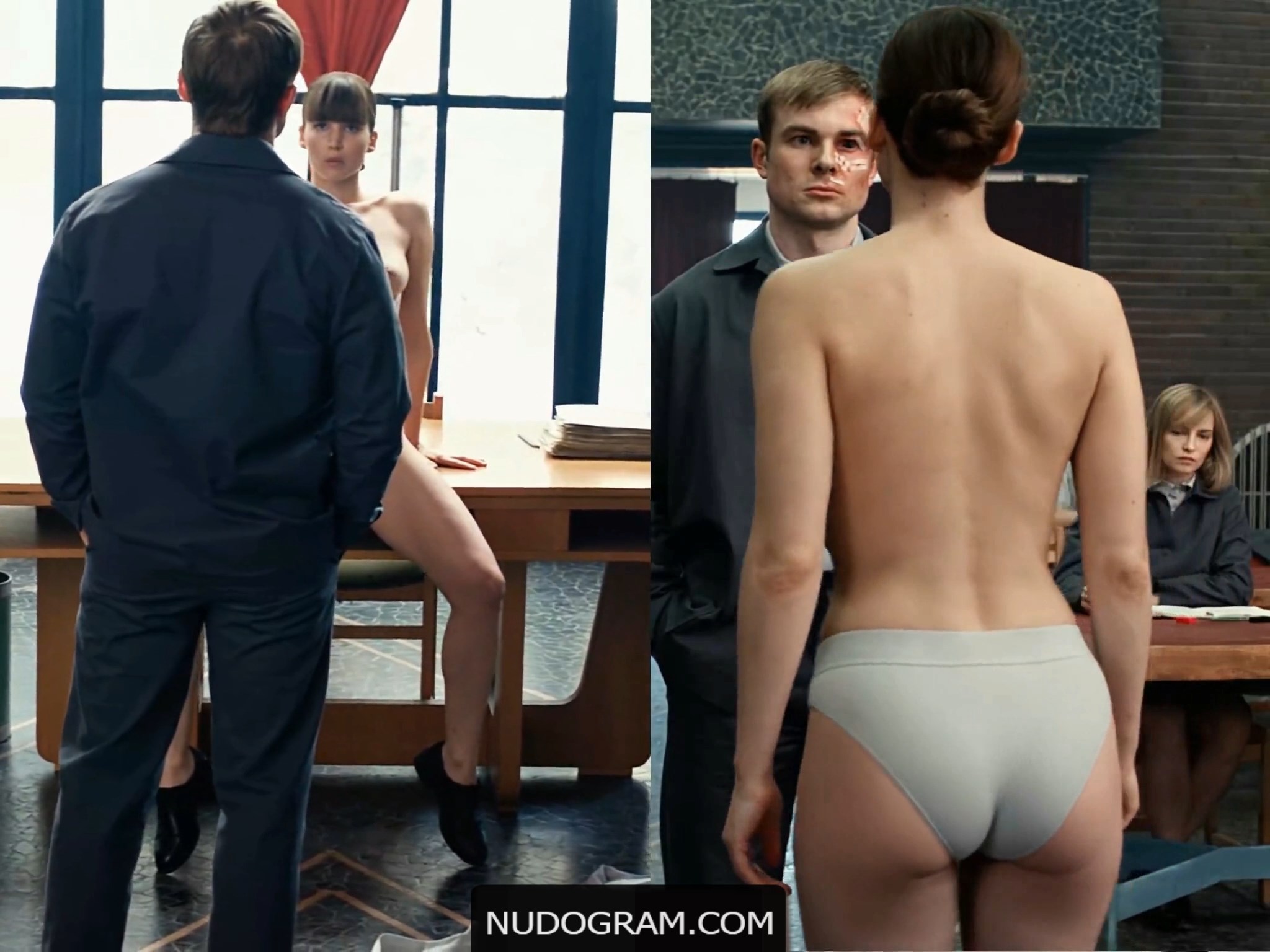 Jennifer Lawrence Nude - Red Sparrow (32 Remastered, Enhanced Pics, GIF & Video)