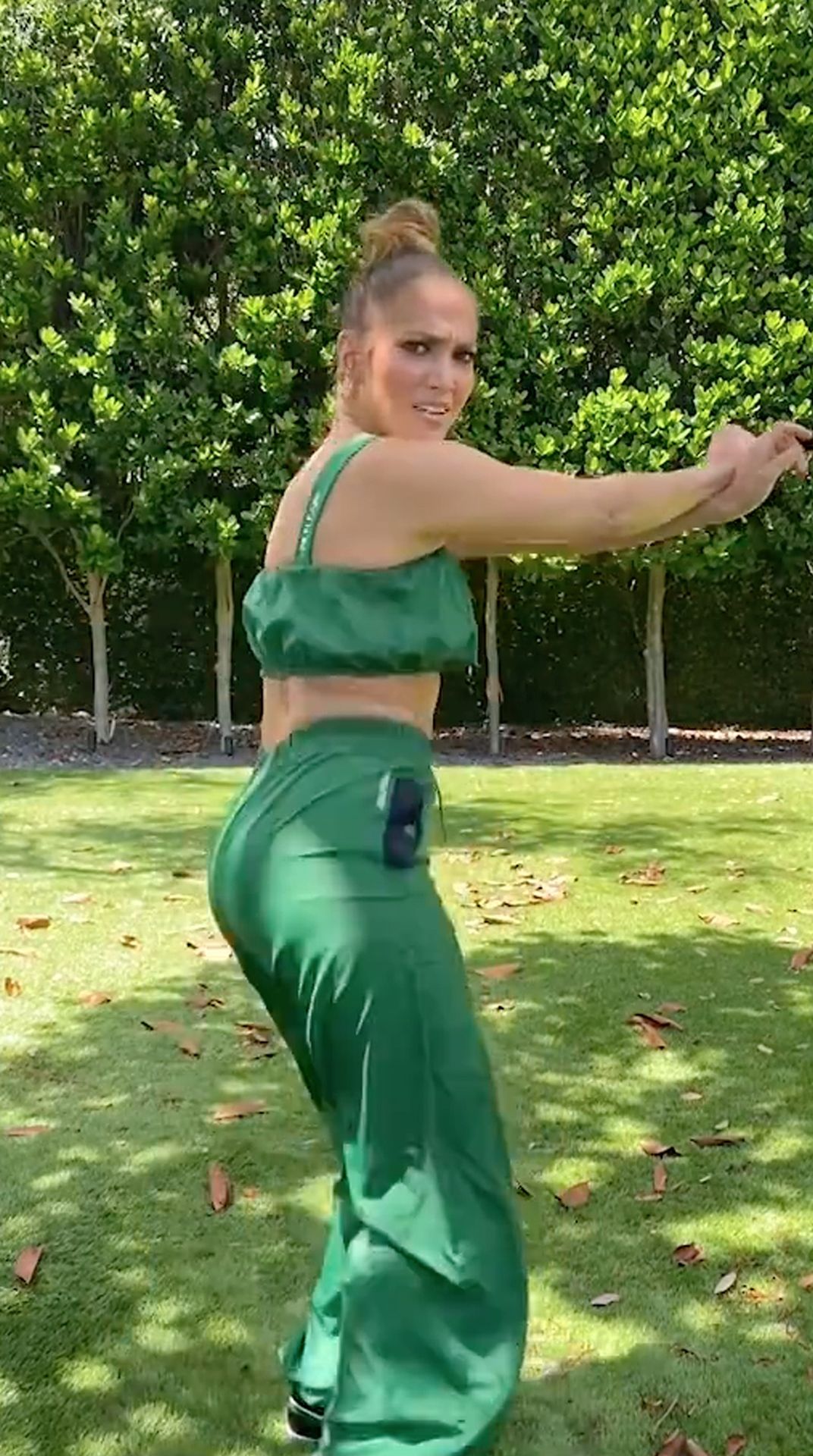 Jennifer Lopez Shows Off Some Serious From TikTok (8 Pics + Video)