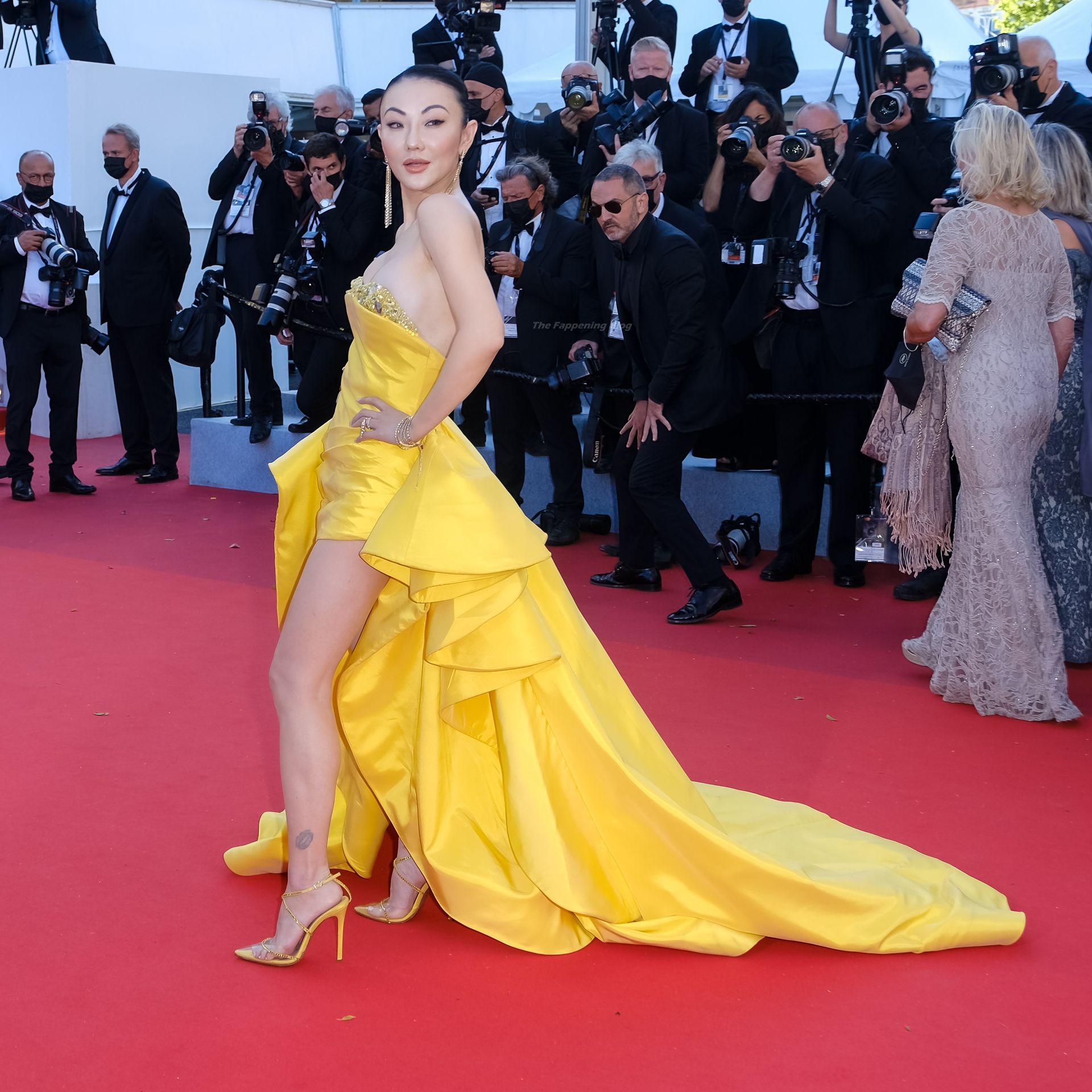 Jessica Wang Puts on a Busty Display at the 74th Cannes Film Festival (21 Photos)
