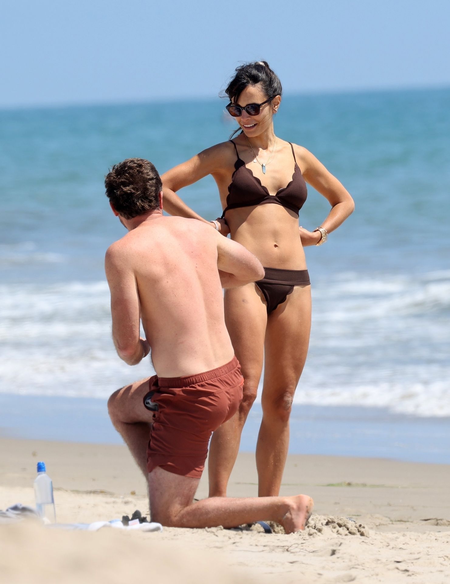 Jordana Brewster & Mason Morfit Enjoy a Romantic Beach Day Packed with PDA (68 Photos)