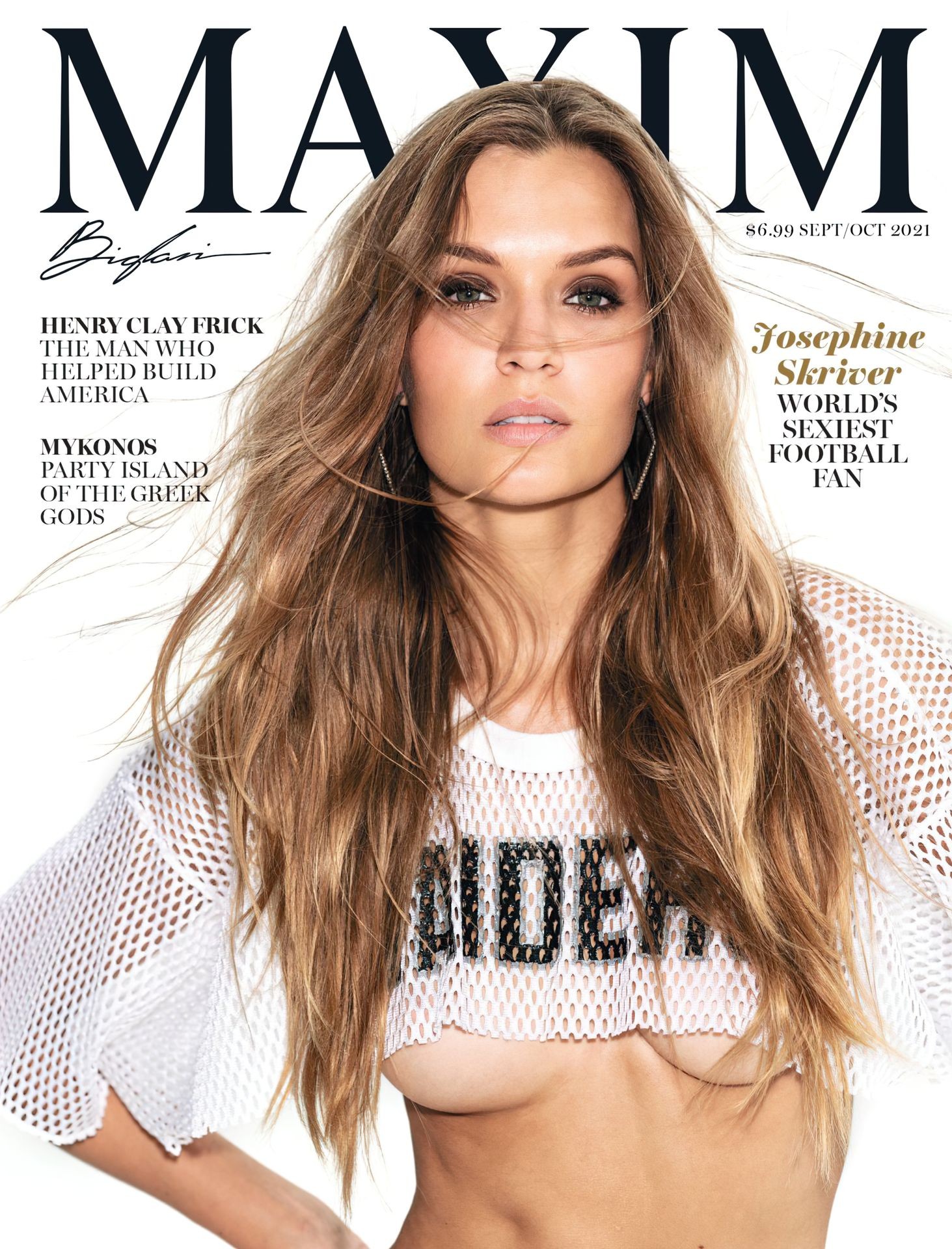 Josephine Skriver Sexy & Topless - Maxim Magazine (12 Photos)