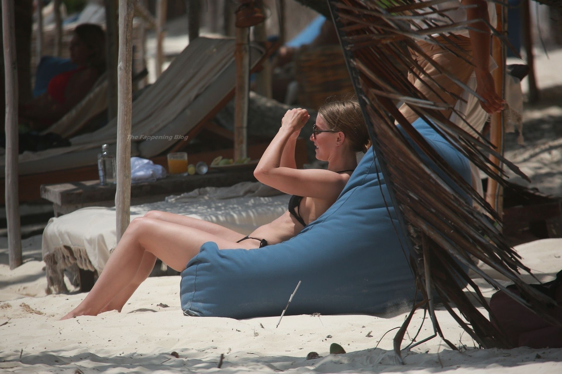 Julianne Hough Soaks Up the Sun in a Black Bikini in Tulum (131 Photos)