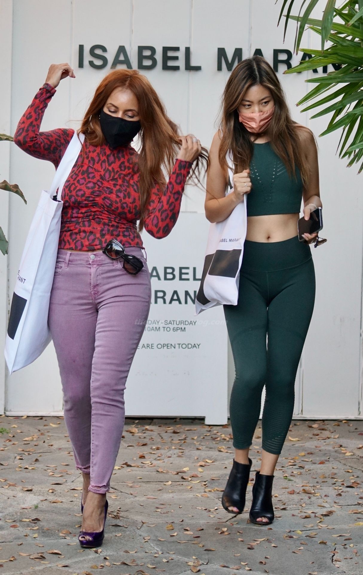 Kai Morris Goes Shopping at Isabel Marant with a Friend (123 Photos)