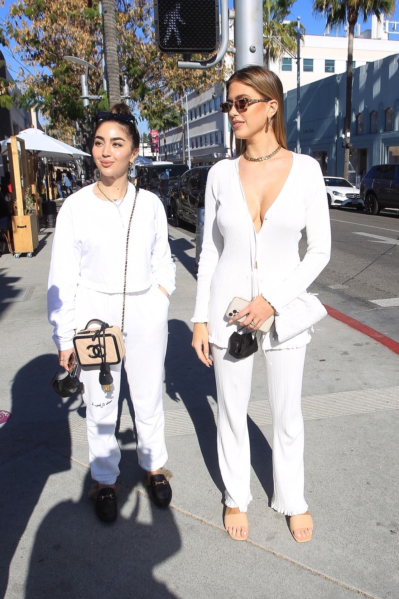 Kara Del Toro is Seen Braless in All-white While Out Shopping (33 Photos)