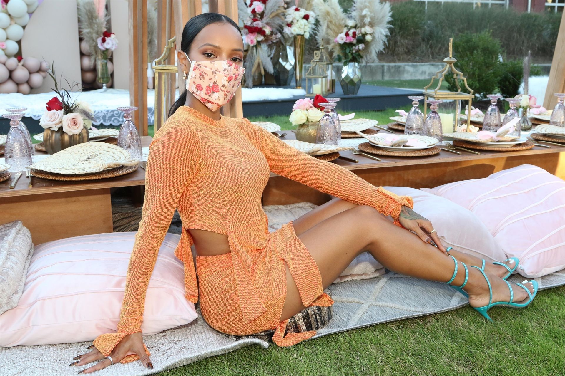 Karrueche Tran Shows Off Her Sexy Legs at the Event in Atlanta (16 Photos)