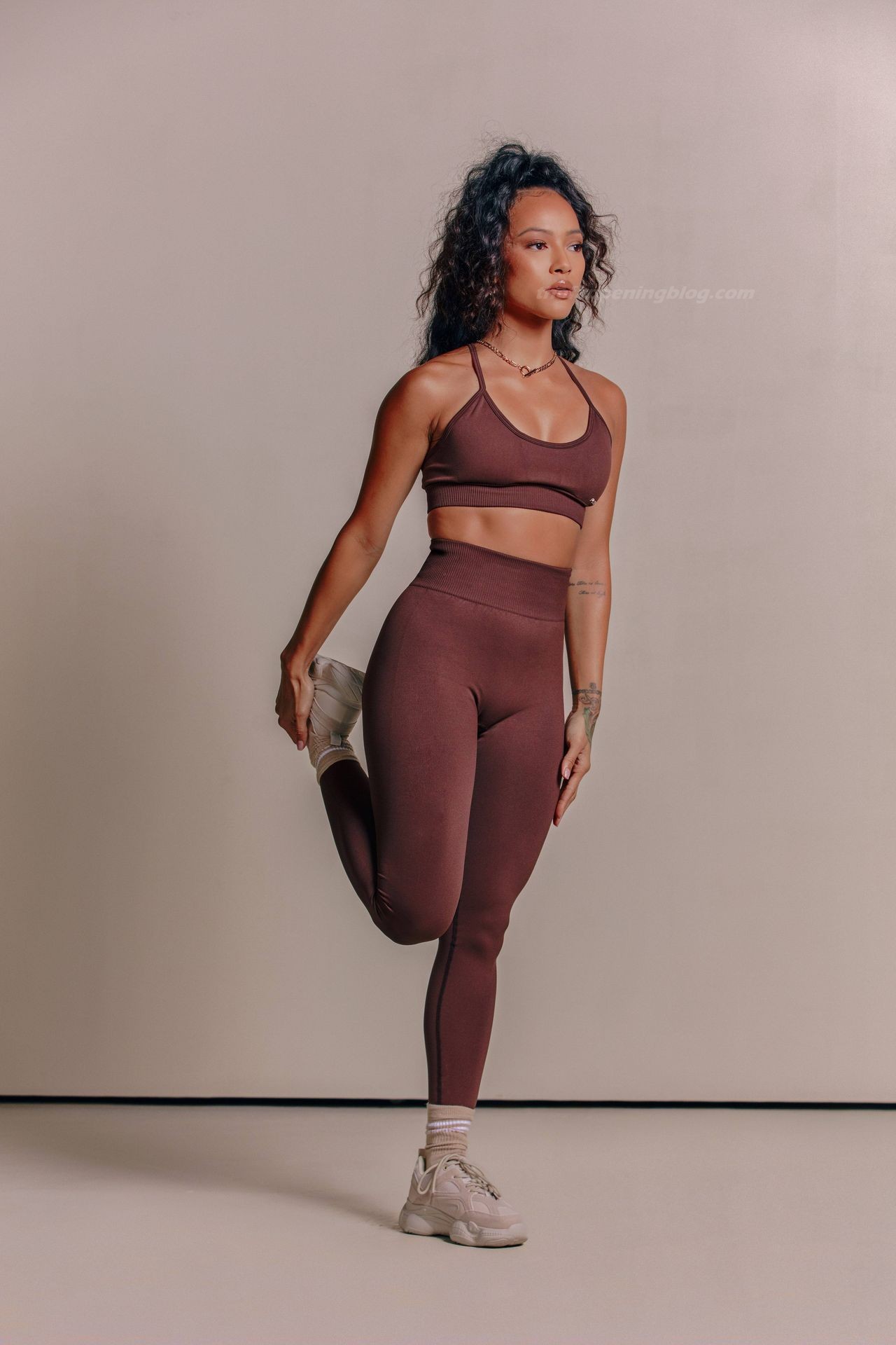 Karrueche Tran Shows Off Toned Body for PrettyLittleThing (16 Photos)