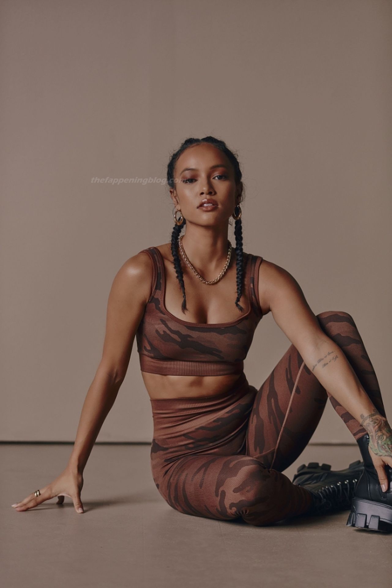 Karrueche Tran Shows Off Toned Body for PrettyLittleThing (16 Photos)