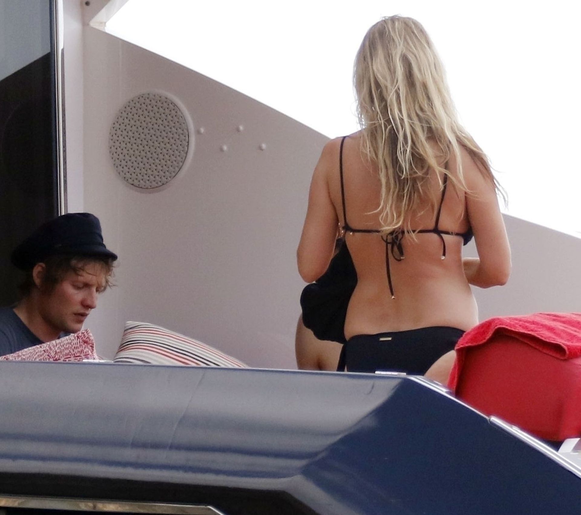 Kate Moss Enjoys a Summer Holiday on Board of a Luxury Yacht in Ibiza (79 Photos)