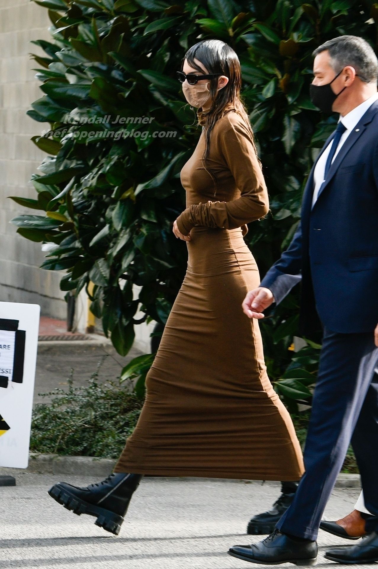 Kendall Jenner Goes Braless in Milan (26 Photos)