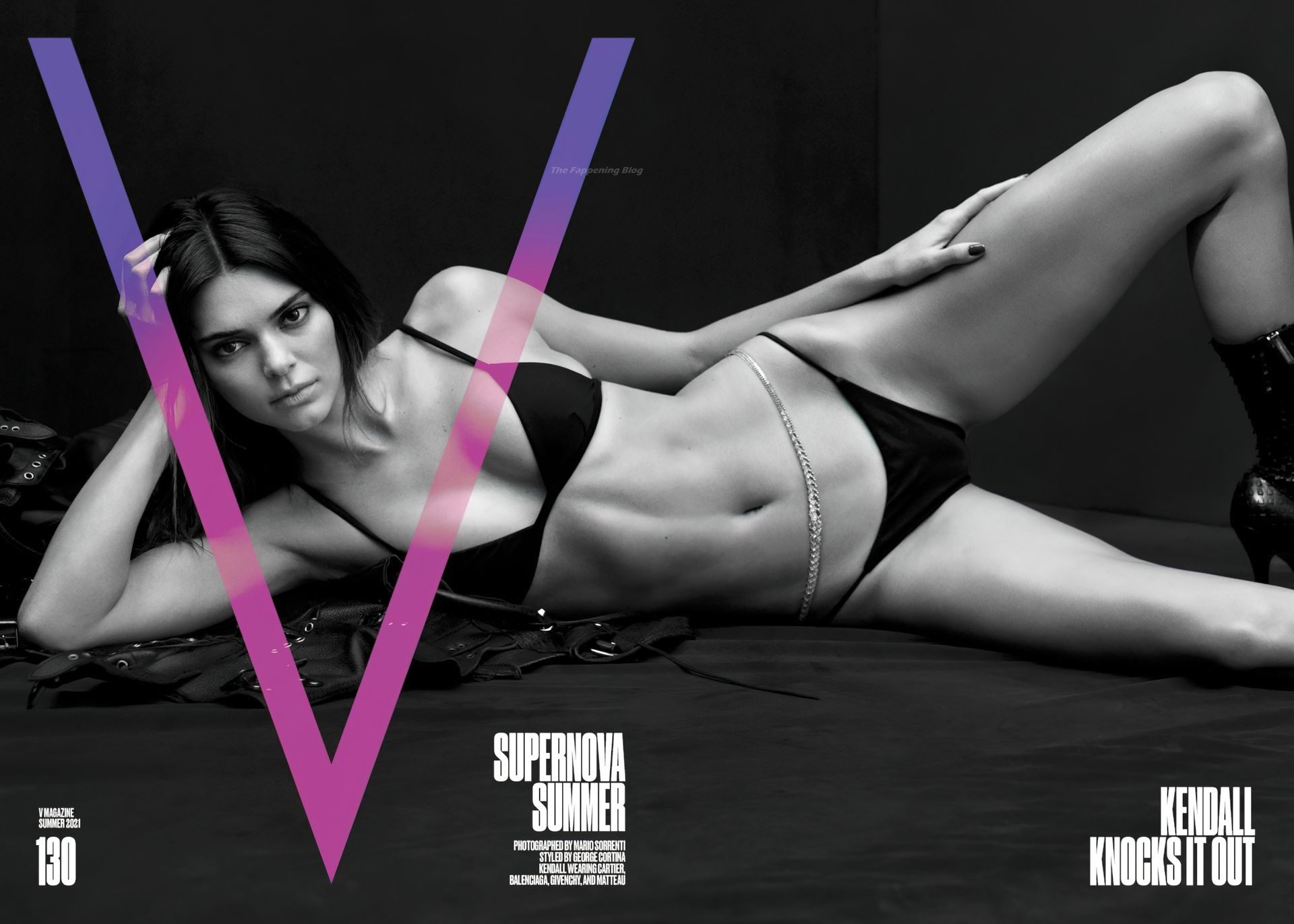 Kendall Jenner Sexy - V Magazine (5 Photos)