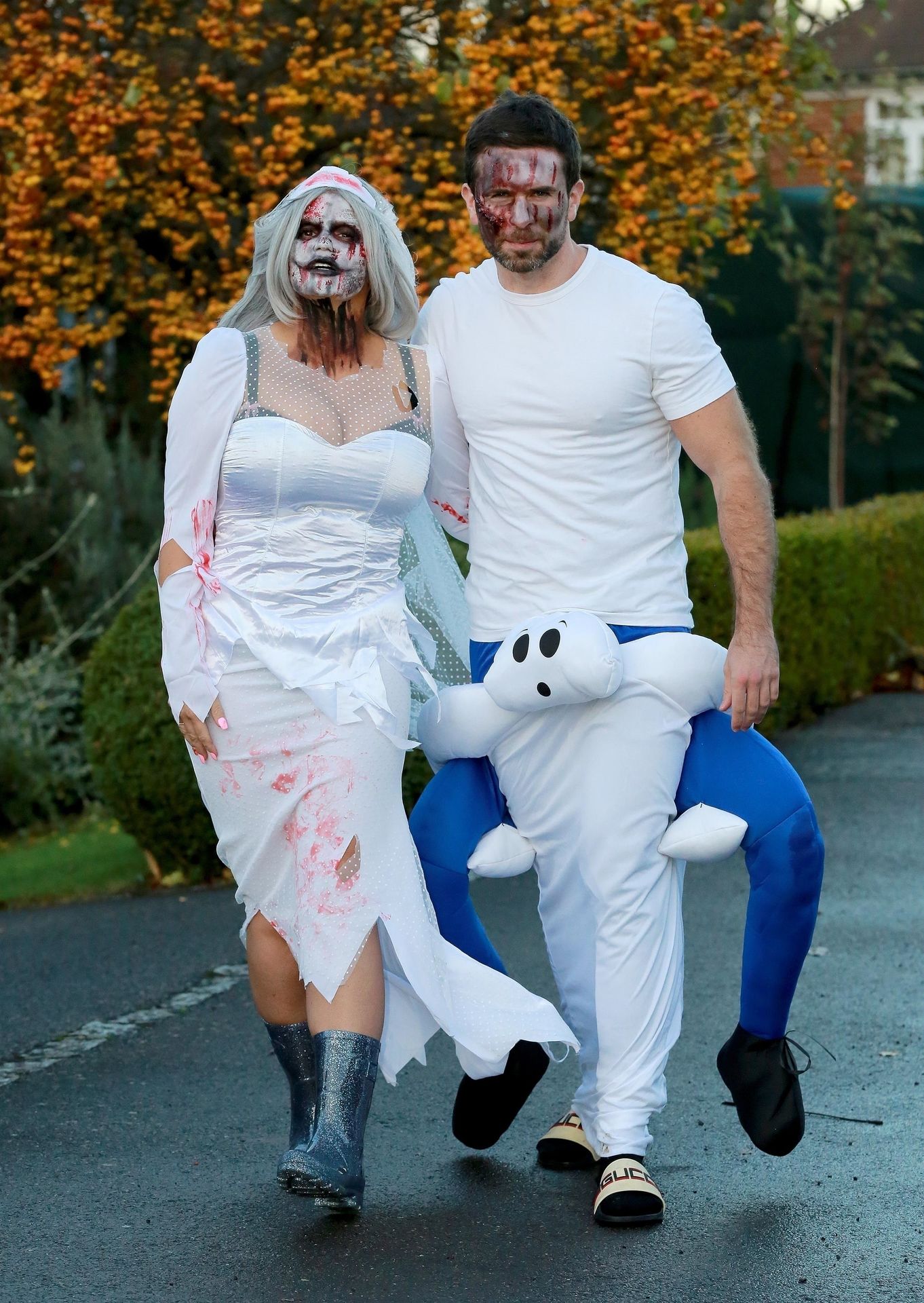 Kerry Katona Celebrates Halloween (62 Photos)