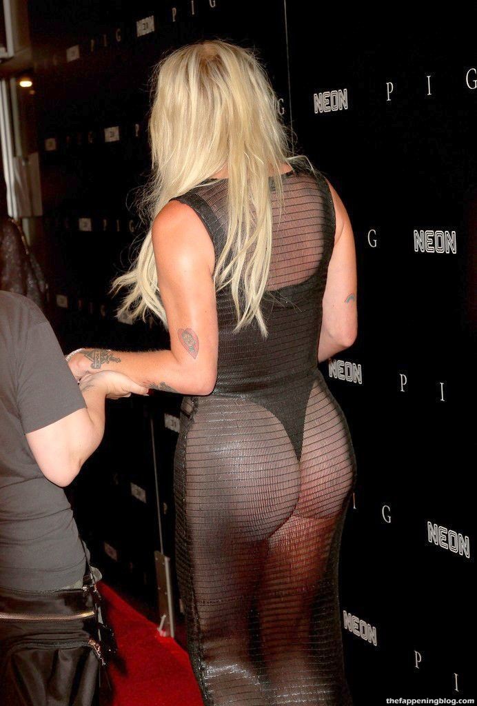 Kesha Shows Off Her Curves at the LA Premiere of Neon’s Pig (13 Photos)
