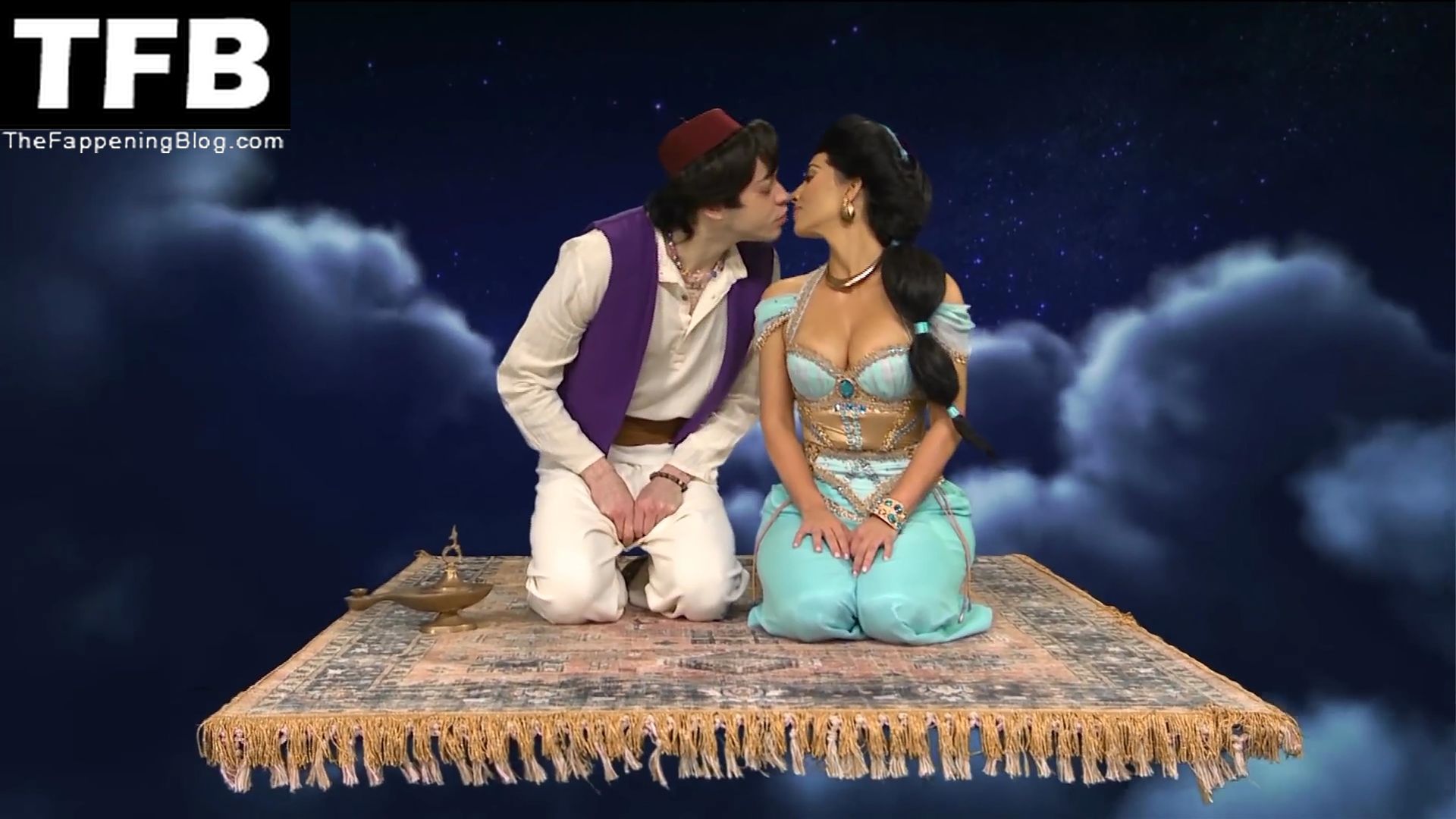 Kim Kardashian & Pete Davidson are Seen Kissing on SNL (9 Pics)