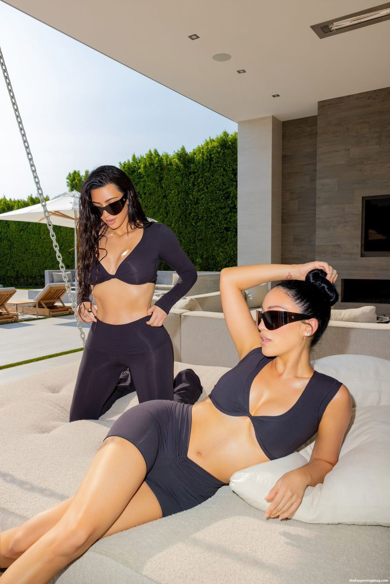Kim Kardashian & Steph Shepherd Promote a New SKIMS Collection (17 Photos) [Updated]