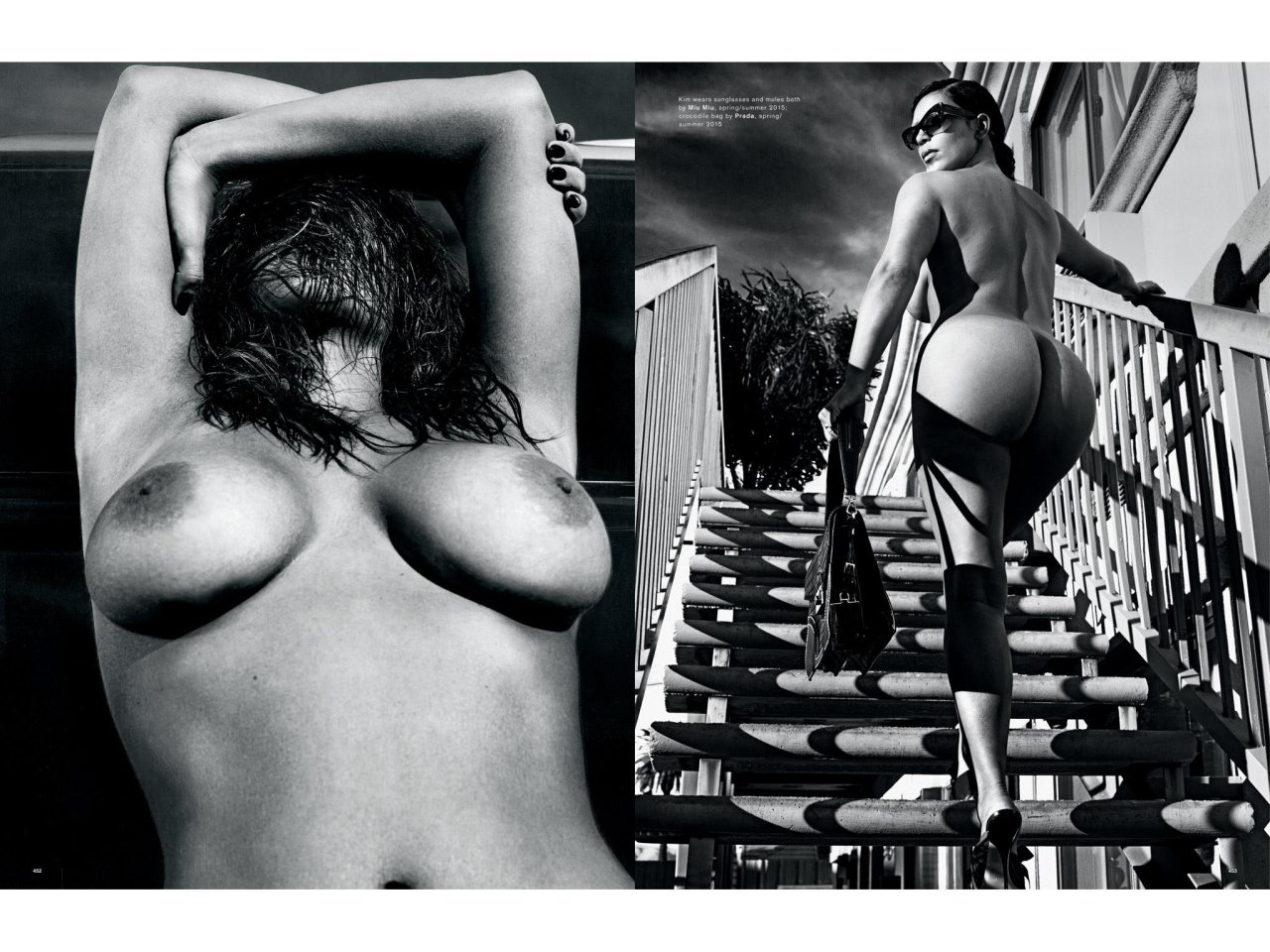 Kim Kardashian nackt Muschi Brüste Beute Fotos Nackte Berühmtheit