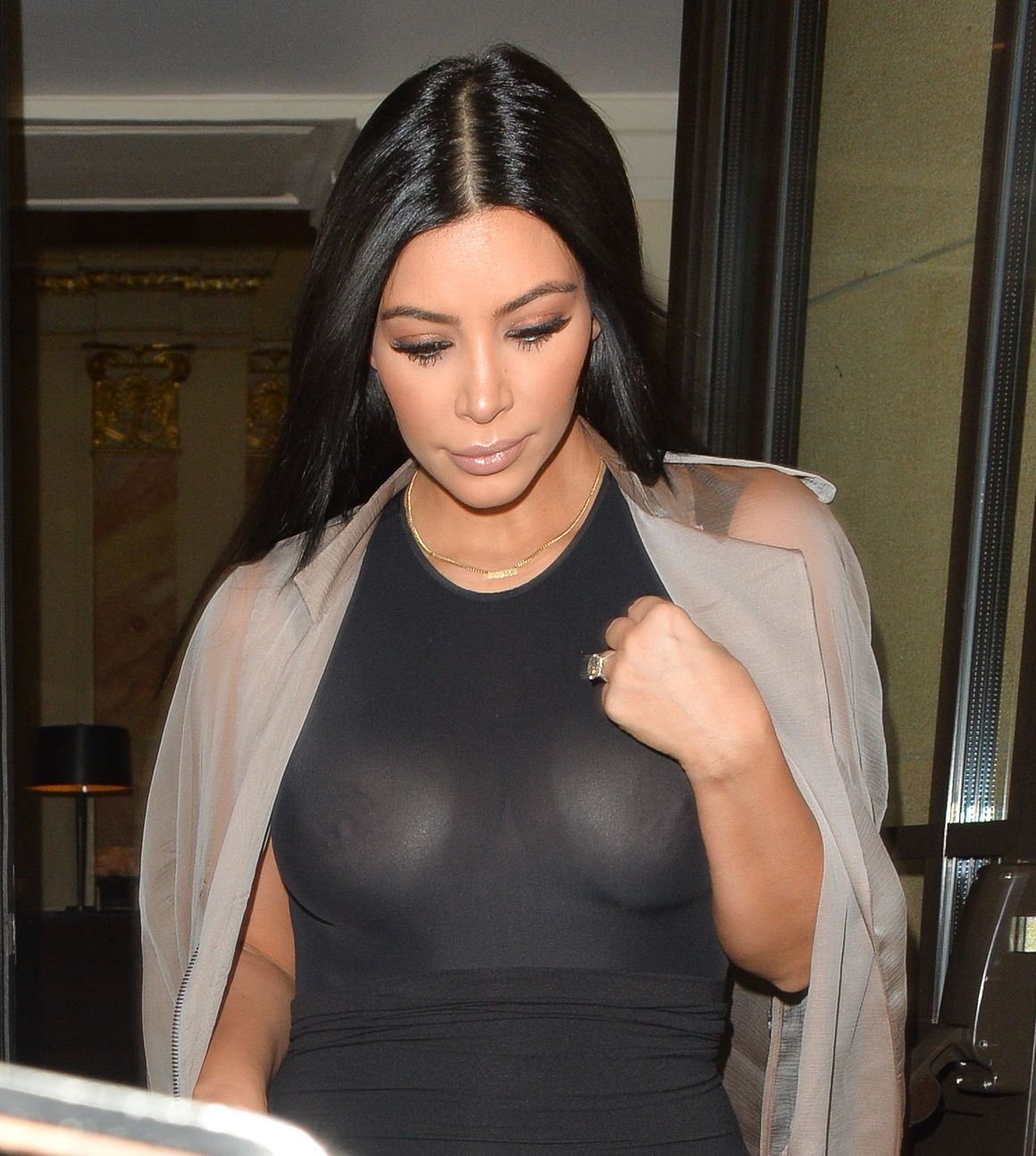 Kim Kardashian See Through (21 Photos)