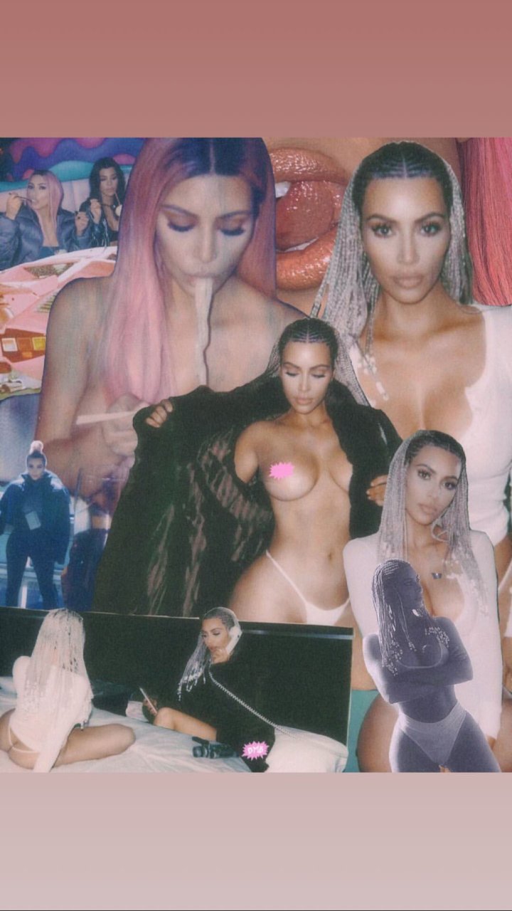Kim Kardashian Sexy & Topless (20 Photos)