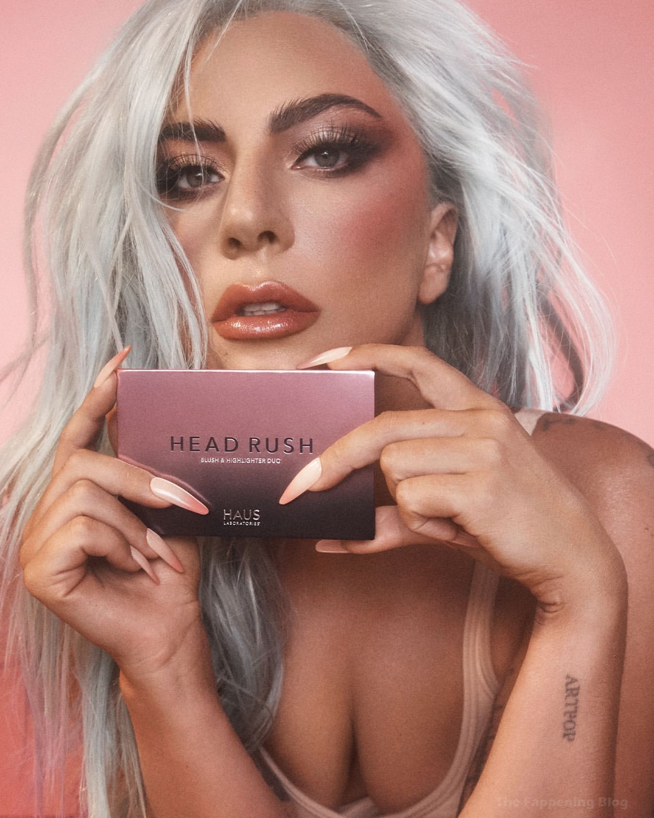 Lady Gaga Strikes a Pose in Glamorous Shoot to Plug New Haus Make-up Line (5 Photos)