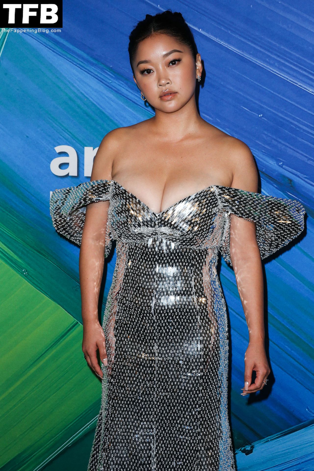 Lana Condor Displays Her Sexy Big Boobs at the amfAR Gala (115 Photos)