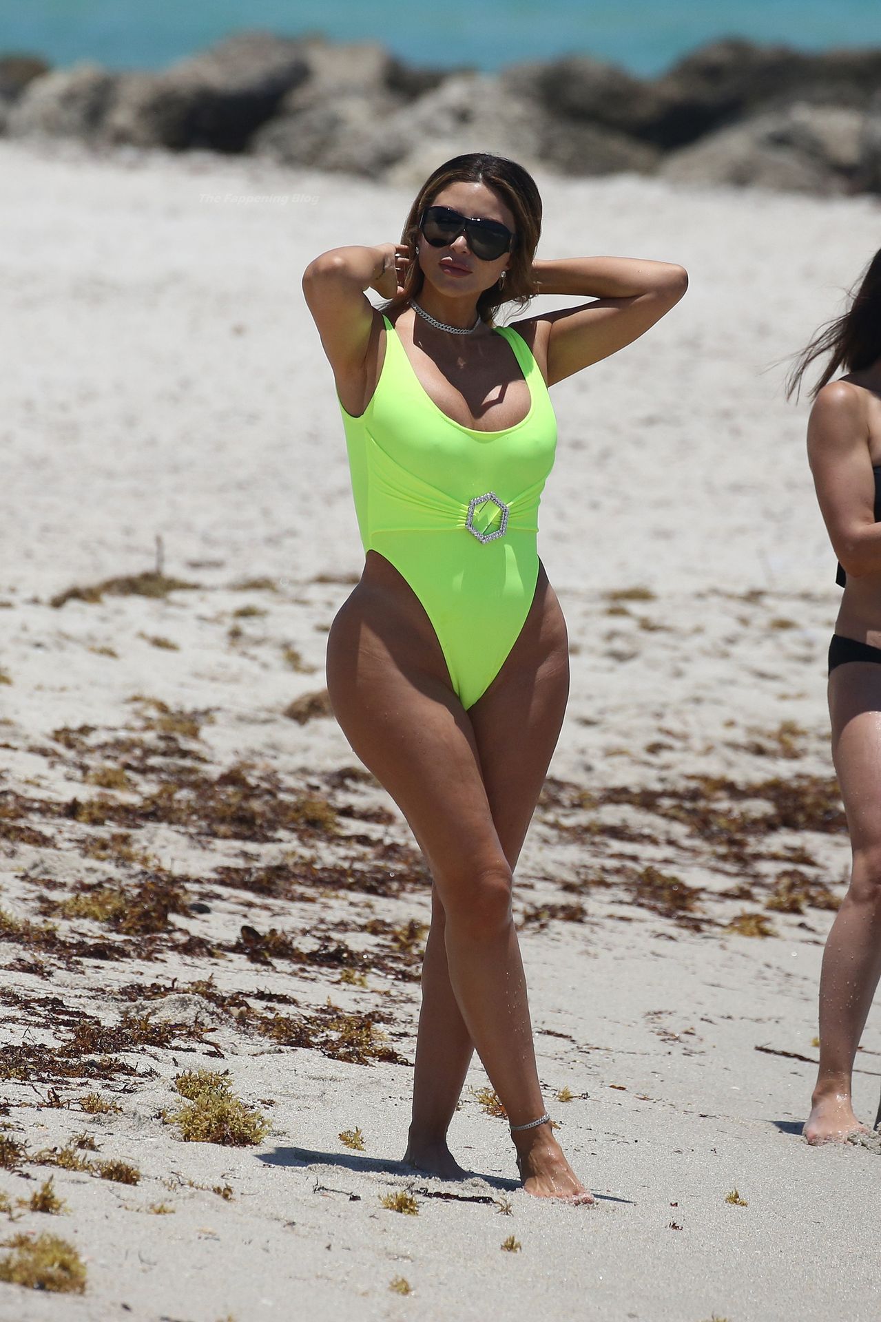 Larsa Pippen Hits the Beach With Friends in Miami (12 Photos)
