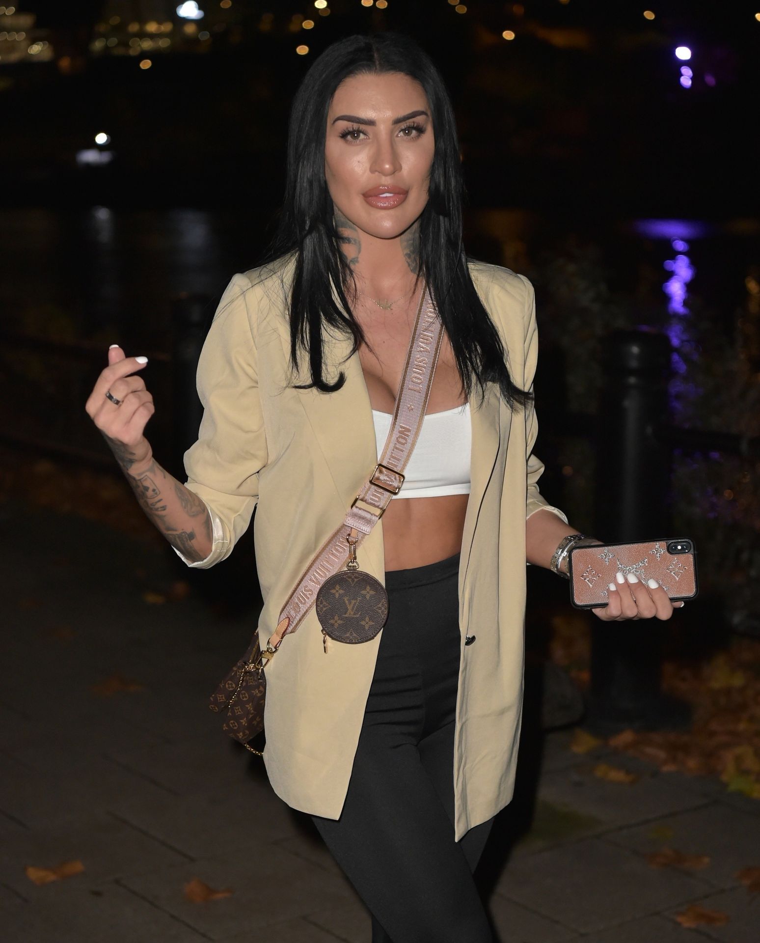 Laura Brown Displays Her Cleavage and Feet in Newcastle (10 Photos)