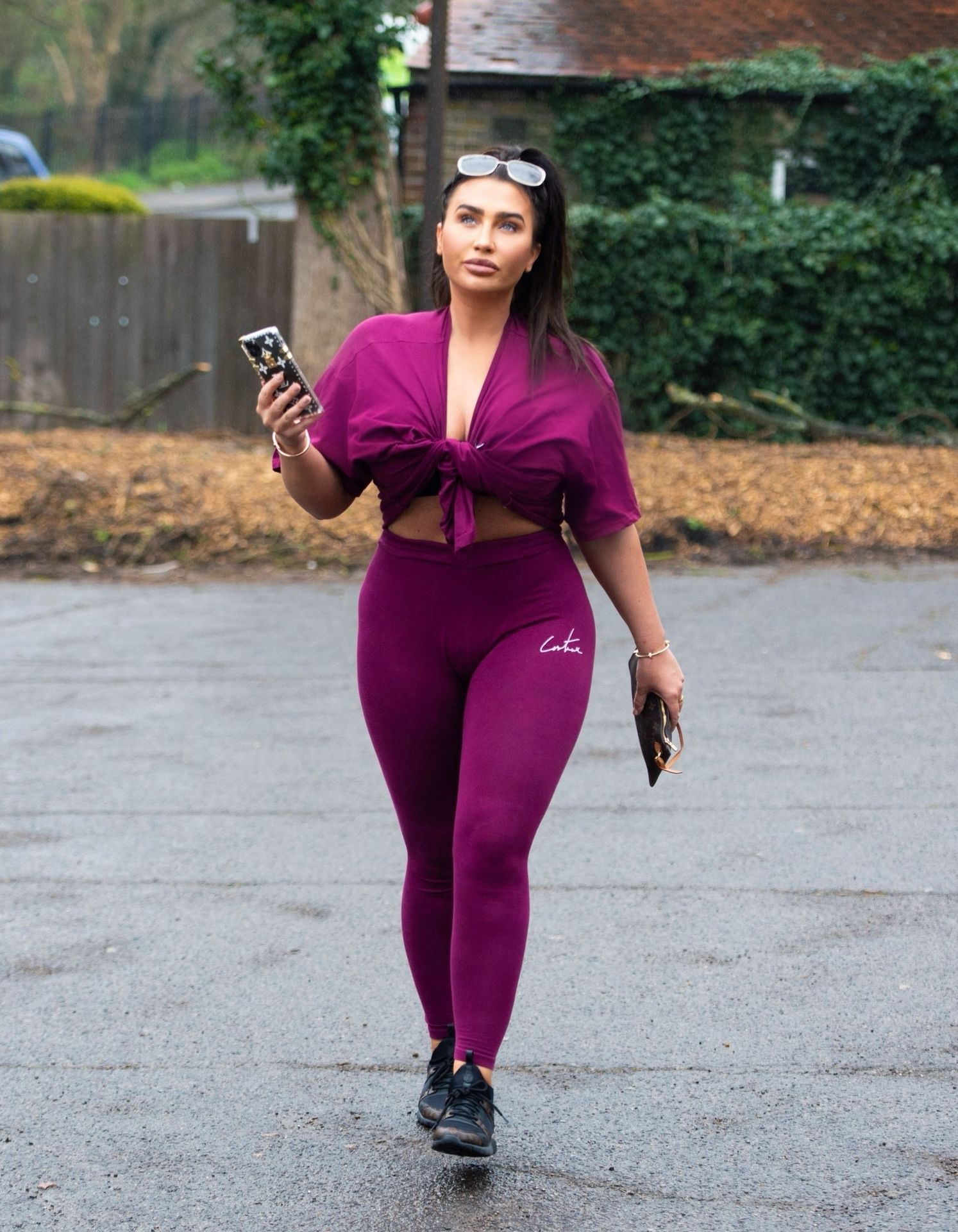 Lauren Goodger Is Seen Leaving Her Home Yesterday To Go For A Run In Essex 6 Photos Nude