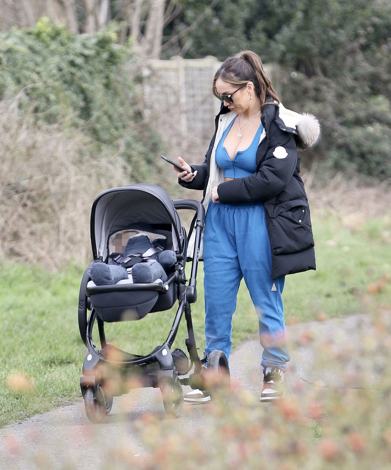 Lauryn Goodman Takes Her Son Out For a Walk in Hove (16 Photos)